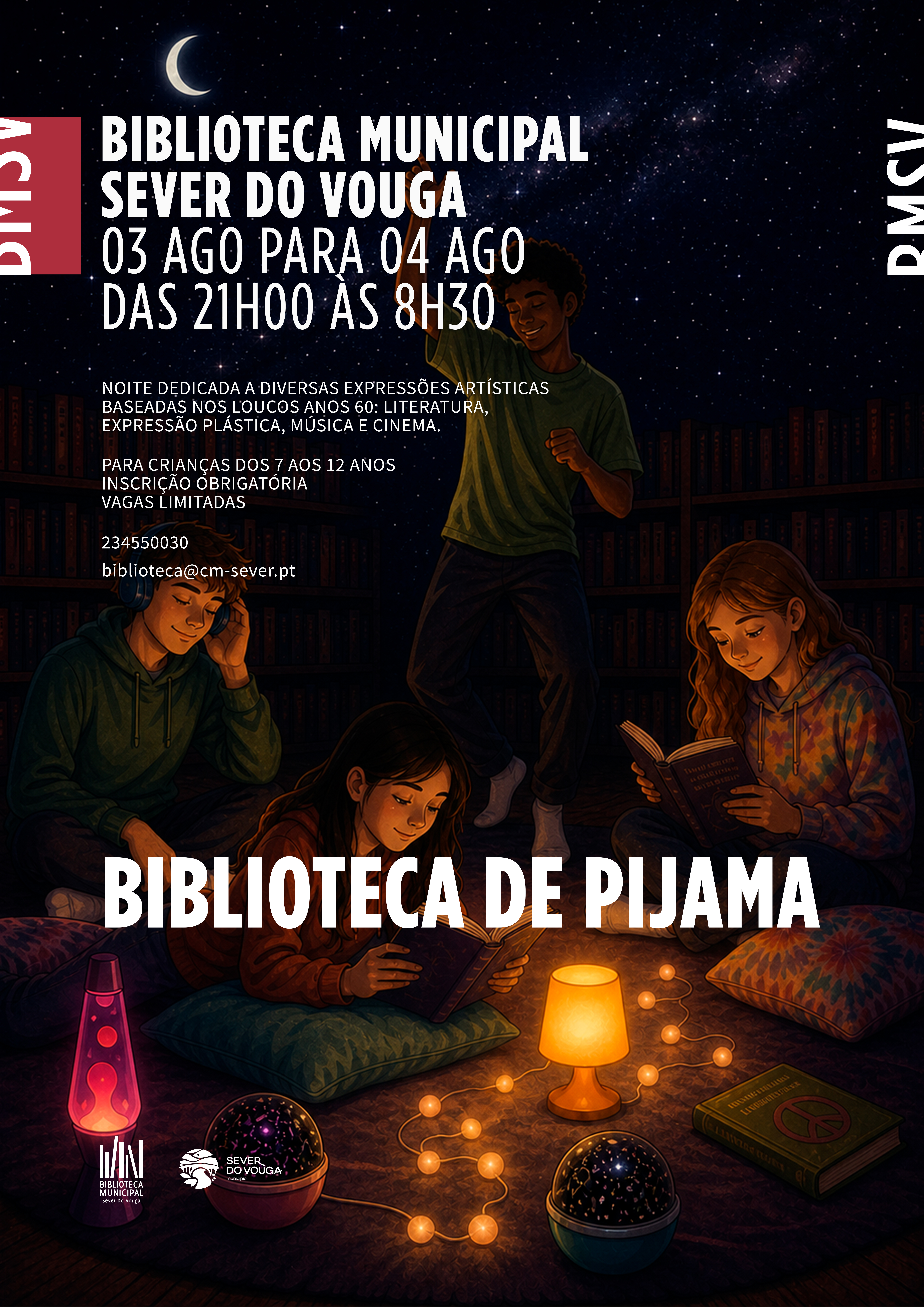 Biblioteca de pijama